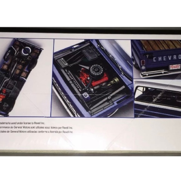 NWT Revell '66 Chevy Fleetside Pickup 1:25 Scale Plastic Model Kit - Picture 8 of 12